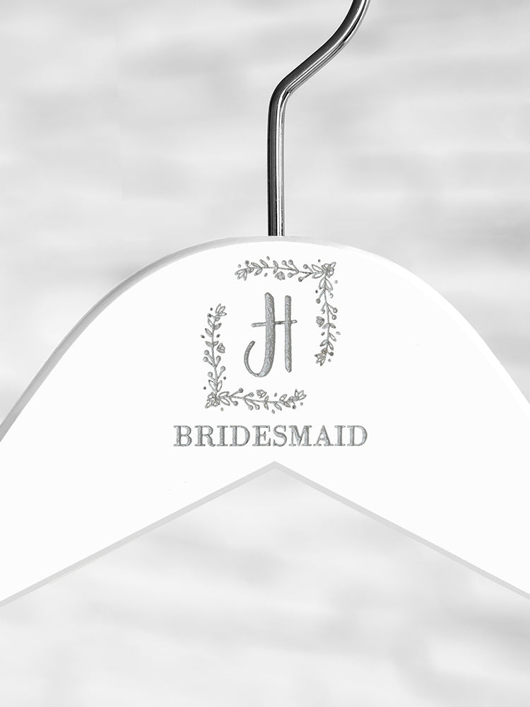 Engraved Hangers for Wedding, Personalised Wooden Coat Hanger for Bride and  Groom, Bespoke Wedding Day Hangers, Bridal Keepsake 