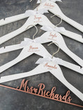 Bride & Bridesmaid Hanger Set #9