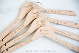 Natural Hanger, Name & I'm such a lucky bride to have you by my side!